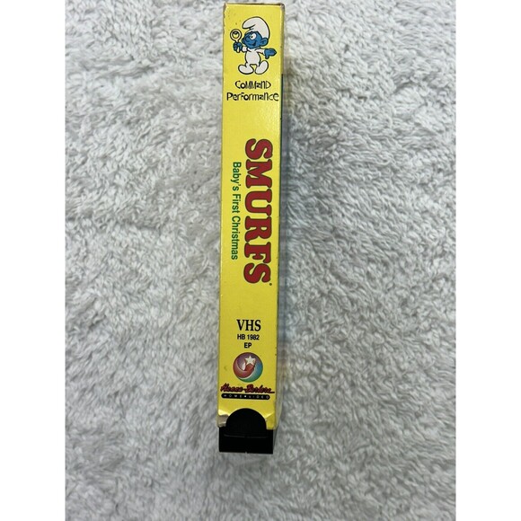 Smurfs Baby’s First Christmas VHS Hanna-Barbera Classic Cartoon 1990 90s - Picture 4 of 14
